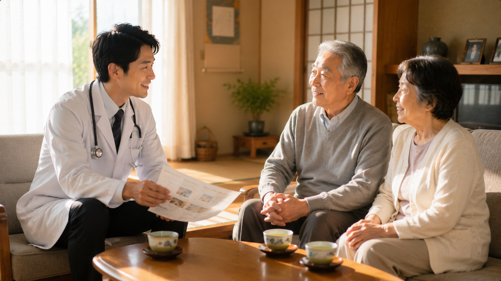 初めての訪問診療の説明