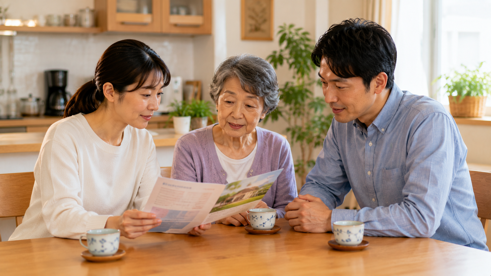 家族で訪問診療を相談