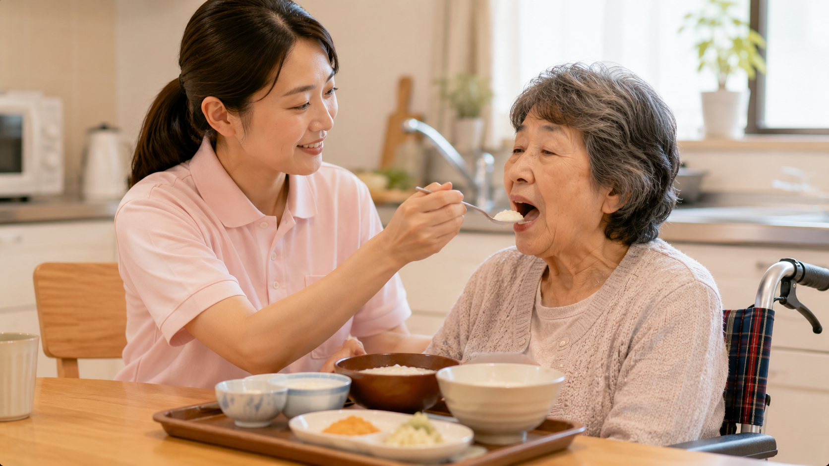 誤嚥性肺炎の在宅治療