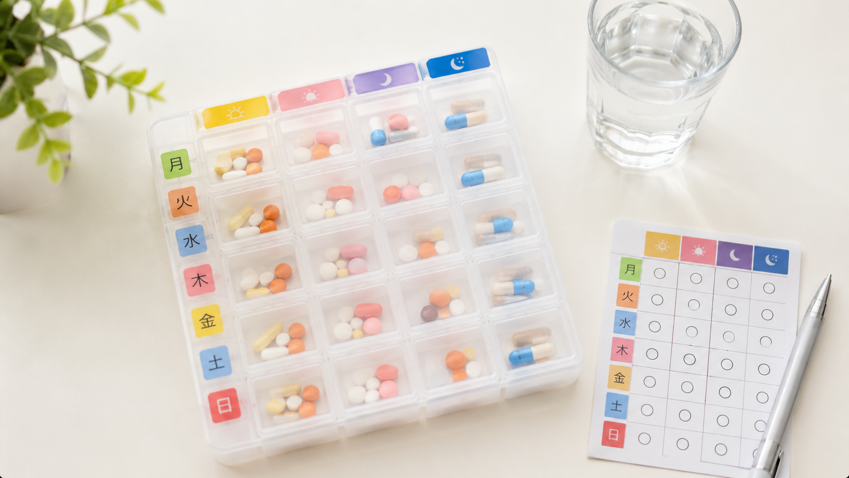 薬の飲み忘れ対策